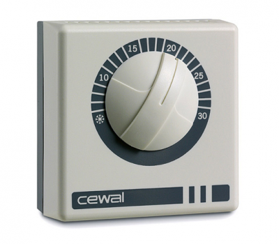 Термостат комнатный (механический) Cewal RQ 10 (Италия)  