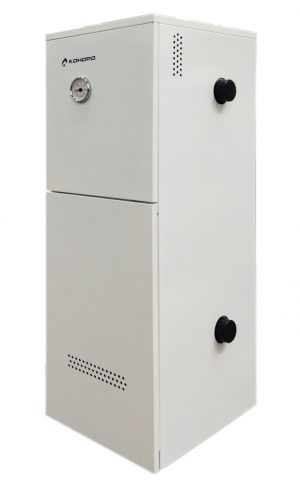 Котел газовый напольный Конорд АОГВК-11.6-1 (боковое подкл., двухконтурный, автоматика SIT)  