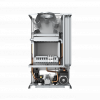 Котел газовый настенный MIZUDO M20 (20 кВт, двухконтурный (медь/нерж), открытая камера сгорания)  