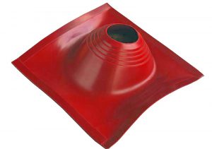 Проходник кровельный угловой №2 ПРОФИ (200-280) силикон красный  