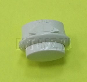 Набор кнопок ТУПа (5шт), плит GEFEST м.1100, 1500, 3100, белые, короткая ножка (1100.69.0.000)  