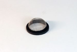 Фильтр-сетка (шляпка) для счетчика газа (1 1/4) с резиновой обечайкой  