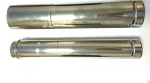 Удлинитель дымохода коаксальный 500L (D75+100 мм) Rinnai  